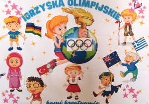 Plakat propagujący ideę olimpijską